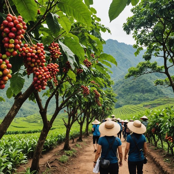 Comment organiser une visite des plantations de café au Vietnam à petit prix?