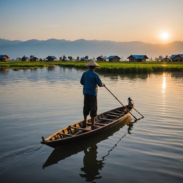 Où découvrir les traditions de la pêche sur le lac Inle, Birmanie?