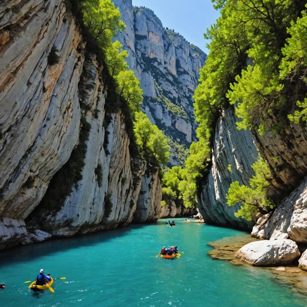 Où participer à une expédition de canyoning dans les gorges du Verdon, France?